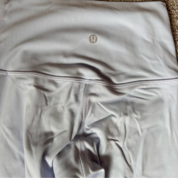 Lululemon size 4 align leggings 28” inseam. Icy blue color (see 3rd pic) - Picture 2 of 3